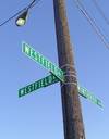 corner of Westfield and Westfield: Famous Broad Ripple intersection